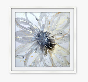 Pewter Lotus 2 - Limited Edition Art Prints