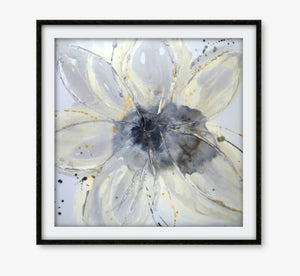 Pewter Lotus - Limited Edition Art Prints