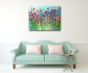 Poppies - Original Abstract Art