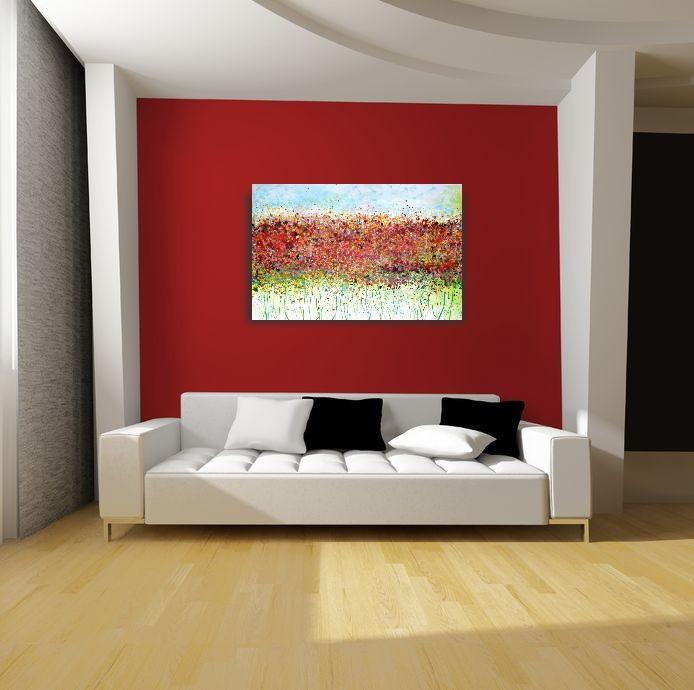 Poppy Field - Original Abstract Wall Art