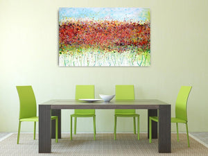 Poppy Field - Original Abstract Wall Art