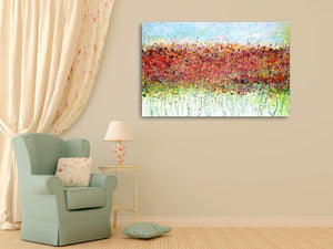 Poppy Field - Original Abstract Wall Art