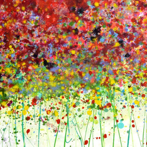 Poppy Field - Original Abstract Wall Art