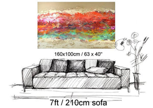 Red Sea - Original Abstract Wall Art