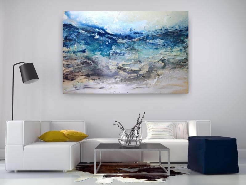 Sail Away - Large Original Abstract Wall Art