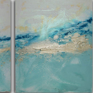 Sea Sparkle - Original Abstract Wall Art