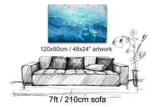 Sea Spray - Original Abstract Wall Art