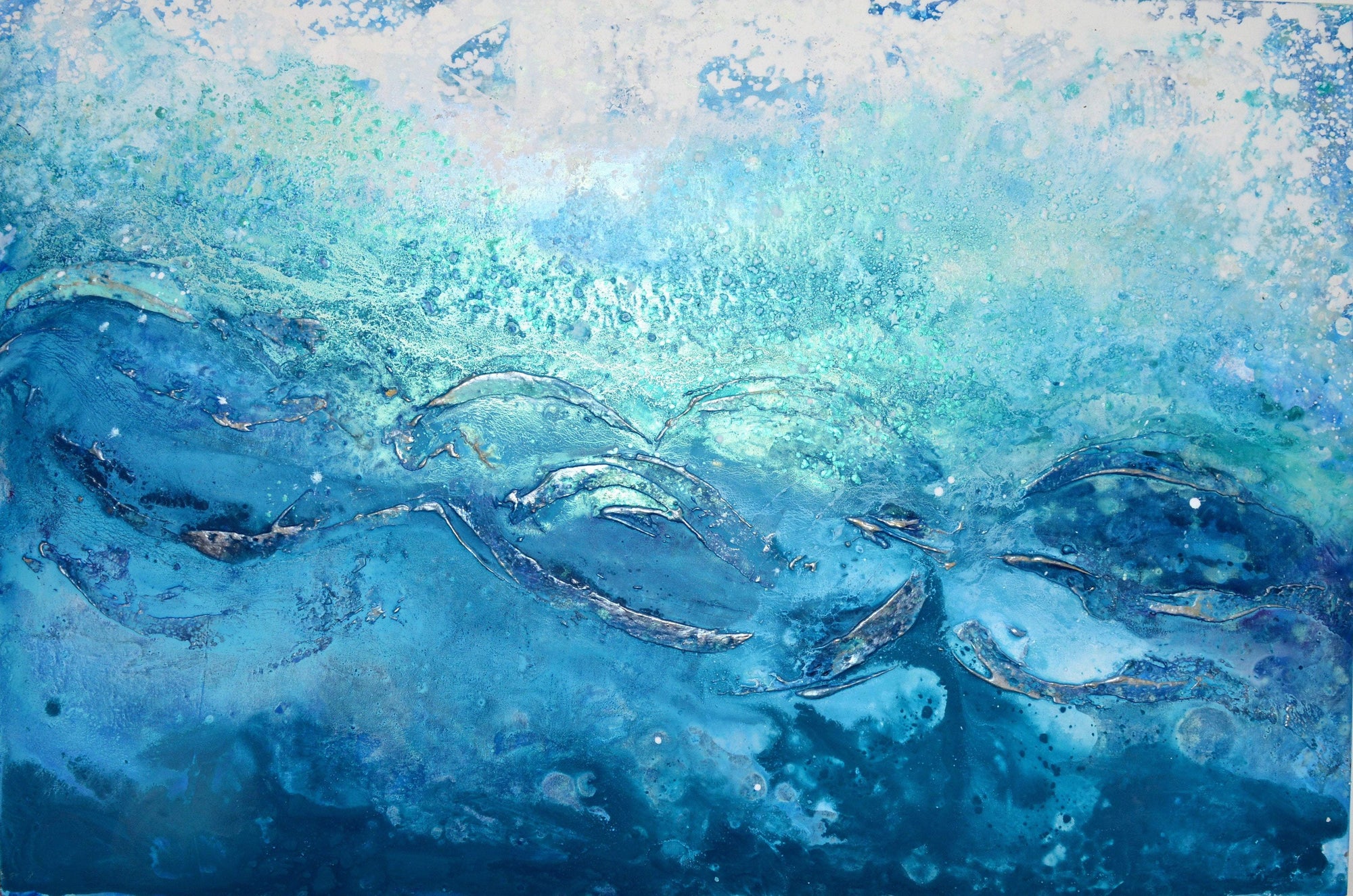 Sea Spray - Original Abstract Wall Art