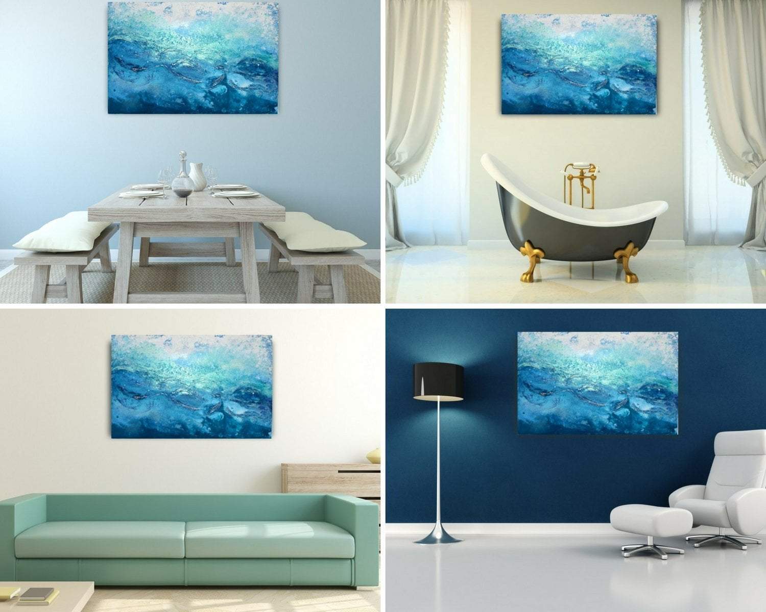 Sea Spray - Original Abstract Wall Art