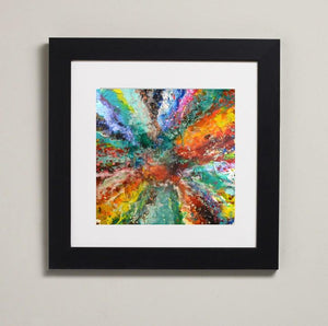 Small Framed Prints - Choice of Abstract designs - Ready to hang