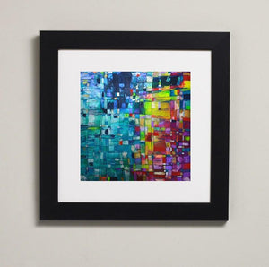 Small Framed Prints - Choice of Abstract designs - Ready to hang