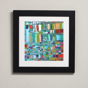 Small Framed Prints - Choice of Abstract designs - Ready to hang