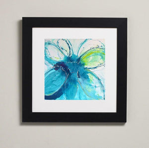 Small Framed Prints - Choice of Flower designs - Ready to hang