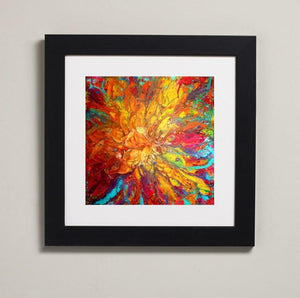 Small Framed Prints - Choice of Flower designs - Ready to hang