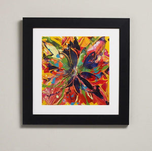 Small Framed Prints - Choice of Flower designs - Ready to hang