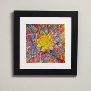 Small Framed Prints - Choice of Flower designs - Ready to hang