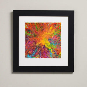 Small Framed Prints - Choice of Flower designs - Ready to hang