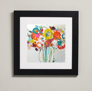 Small Framed Prints - Choice of Flower designs - Ready to hang