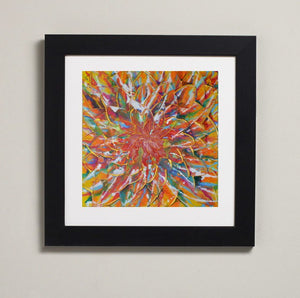 Small Framed Prints - Choice of Flower designs - Ready to hang