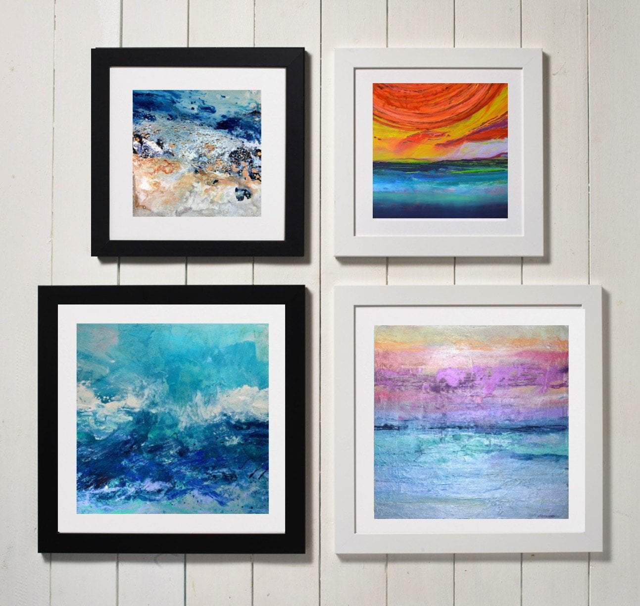 Small Framed Prints - Choice of Seascape designs - Ready to hang