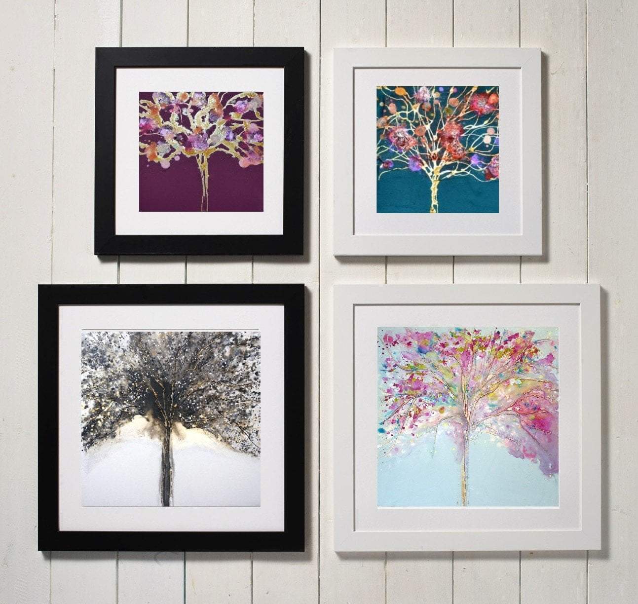 Small Framed Prints - Choice of Tree designs - Ready to hang