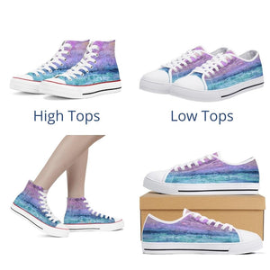 Sneakers - High or Low top - Choice of 12 styles