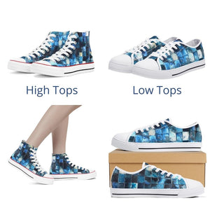 Sneakers - High or Low top - Choice of 12 styles