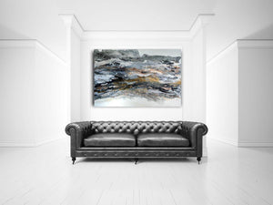 Snow Peaks - Original Abstract Wall Art