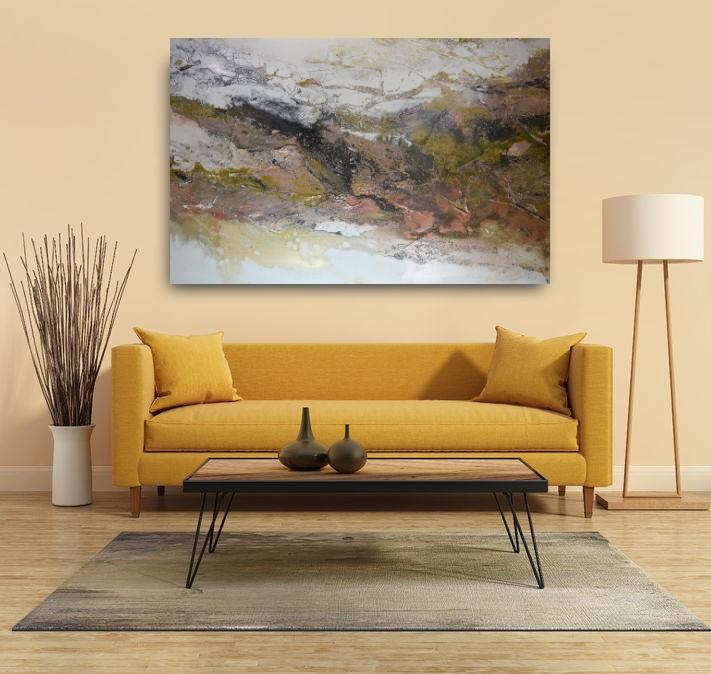 Snowdonia -  Large Original Abstract Wall Art