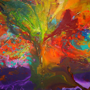 Spiritual Tree - Original Abstract Wall Art