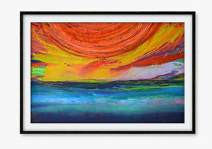 Sunset Sea - Limited Edition Art Prints