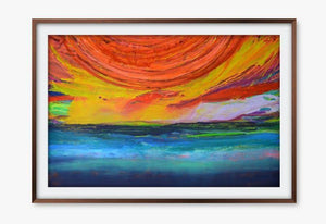 Sunset Sea - Limited Edition Art Prints