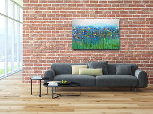 Wildflower Meadow - Original Abstract Wall Art