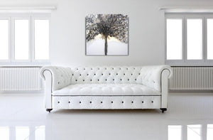 Winter Tree - Original Abstract Wall Art