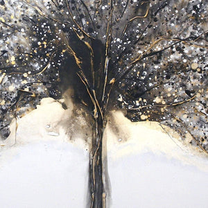 Winter Tree - Original Abstract Wall Art